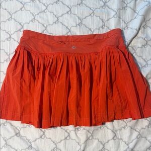 lululemon athletica Vibrant Orange Mini Skirt
